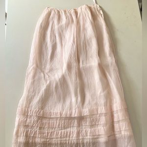 NWOT DKNY pure silk maxi skirt -10